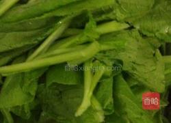 芥菜肉丸鸡蛋汤的做法图解1
