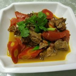 胡萝卜烧鸡的做法[图]