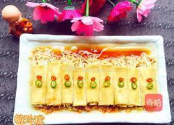 豆皮金针菇卷的做法图解7