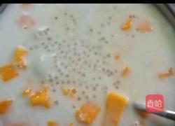 芒果汤圆西米露的做法图解3