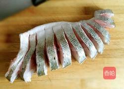 清蒸鲈鱼孔雀开屏鱼的做法图解2
