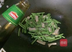 豆角炒肉饼的做法图解6
