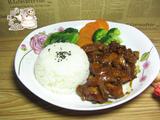 照烧鸡腿饭