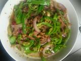 青椒炒鸡杂
