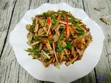 肉丝炒香干
