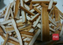 肉丝炒香干的做法图解2