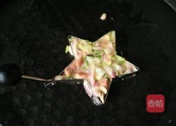 星星蛋饼（洋葱火腿）的做法图解7