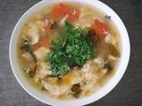 呛锅番茄紫菜蛋花汤
