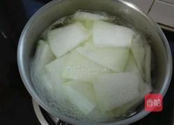 肉丸子冬瓜汤的做法图解4