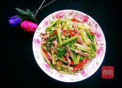 芹菜炒肉的做法图解8