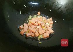 秋葵炒火腿的做法图解6