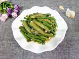 绿茄子烧豆角