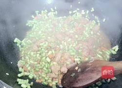 蒜苔炒肉末的做法图解5