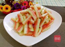 蒜香西瓜皮的做法图解6