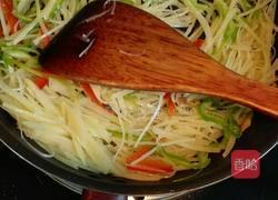 青椒土豆丝的做法图解6