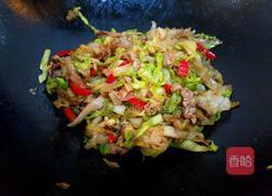 卷心菜肉丝炒春饼的做法图解14