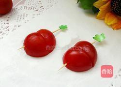圣女果爱心的做法图解6