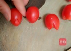 圣女果郁金香花的做法图解2