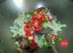 腊肉炒花菜的做法图解6