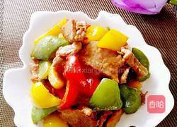 彩椒炒牛肉的做法图解14