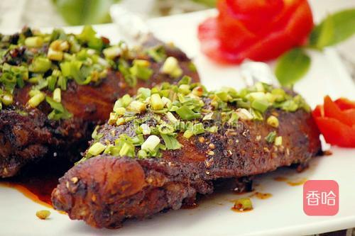 香辣孜然烤兔腿