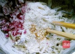 茄子白萝卜软饼的做法图解5