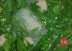 牛肉丸枸杞菜鸡蛋汤的做法图解4
