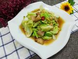 手撕卷心菜炒五花肉
