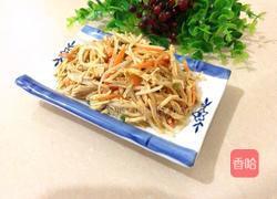 绿豆芽拌鸡丝的做法图解8
