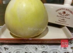 牛奶香瓜抹茶布丁的做法图解1