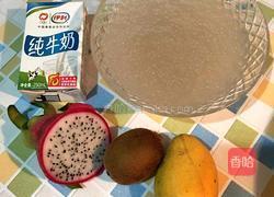 水果牛奶西米露的做法图解1