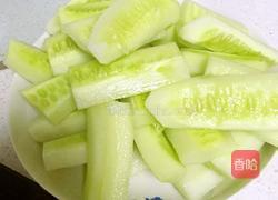 黄瓜烧鳝鱼麻辣版的做法图解2