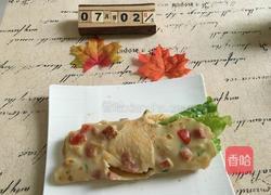 圣女果鸡蛋火腿肠生菜卷饼的做法图解11