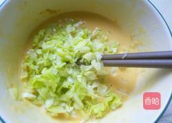 卷心菜鸡蛋饼的做法图解6