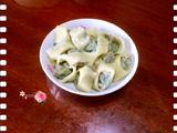 韭菜肉馅馄饨