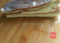 腊味豆芽卷的做法图解2