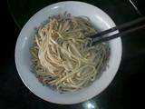 家常酱油面
