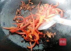 彩椒肉丝千张卷的做法图解7