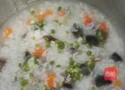 皮蛋瘦肉粥的做法图解4