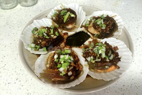 蒜蓉粉丝蒸扇贝 蒜蓉粉丝蒸扇贝