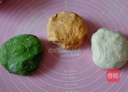 肉酱彩色手擀面的做法图解3