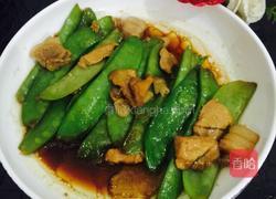 荷兰豆炒肉的做法图解5