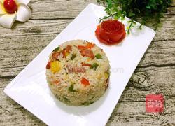 彩椒培根炒饭的做法图解7
