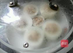 白萝卜肉末盅的做法图解10