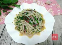 韭菜炒绿豆芽的做法图解8