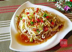 浇汁绿豆芽的做法图解5