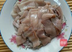 彩椒炒鱿鱼的做法图解1