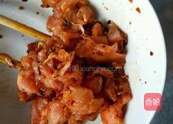 酱菜炒肉片的做法图解4