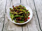 豆角炒牛肉