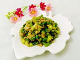 蒜苔炒肉末